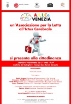 SABATO 9 NOVEMBRE - Presentazione dell’Associazione A.L.I.Ce. Venezia Onlus - Antiqua Agredo